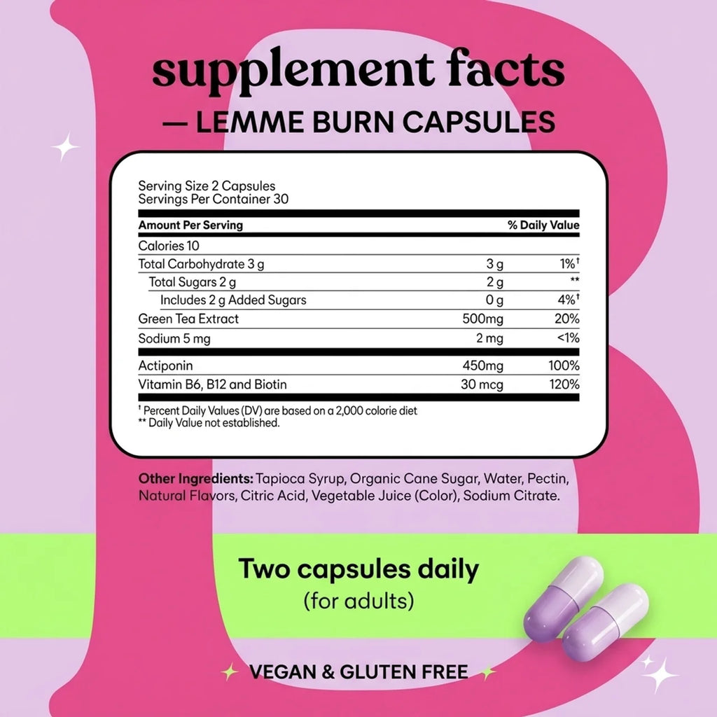 Bodycraft Lemme Burn Capsules