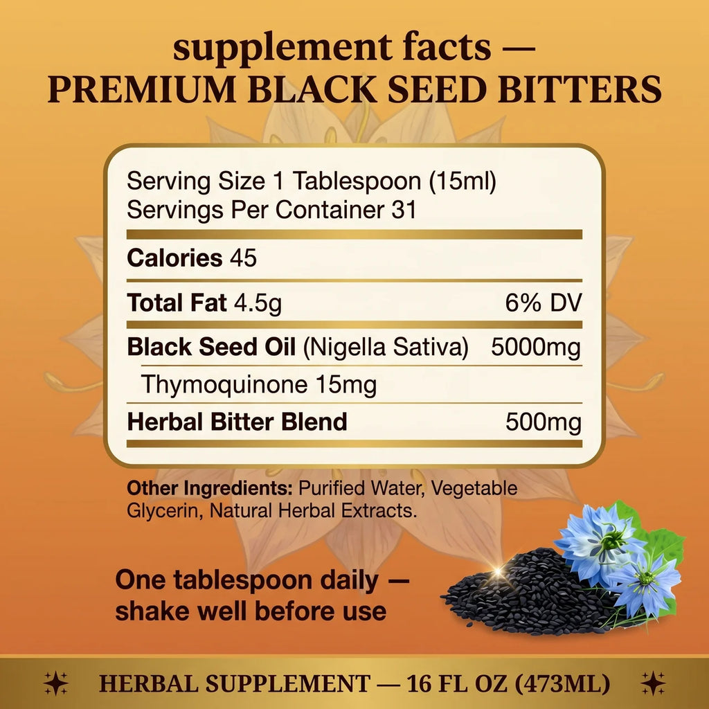 Bodycraft Black Seed Bitters