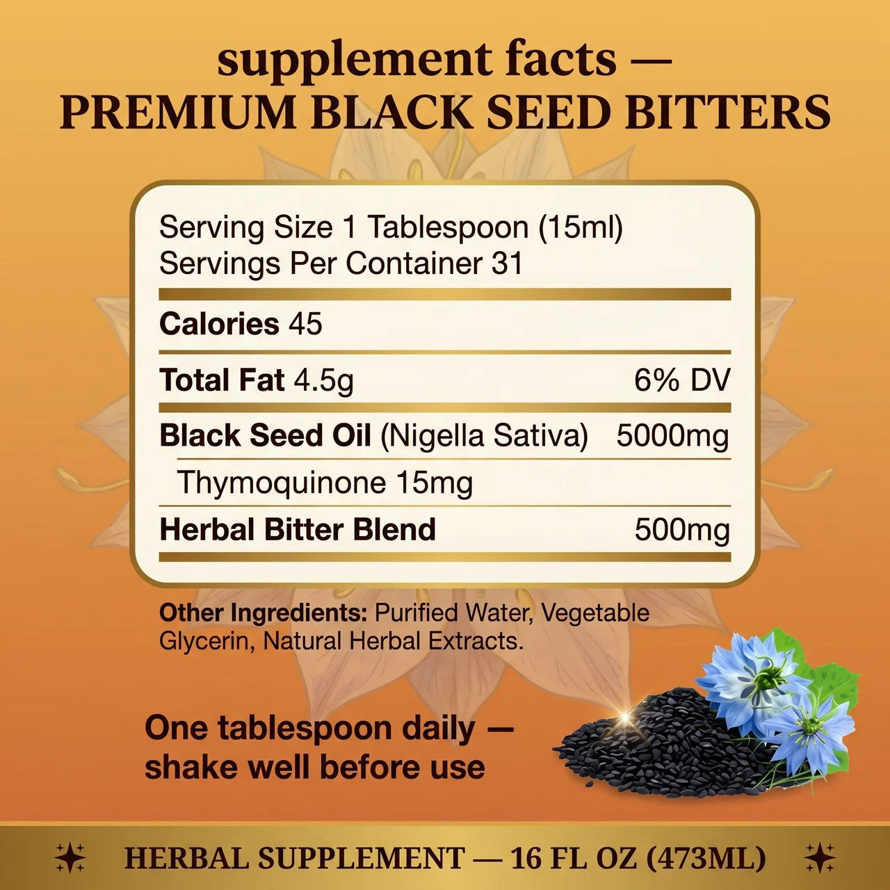 Bodycraft Black Seed Bitters